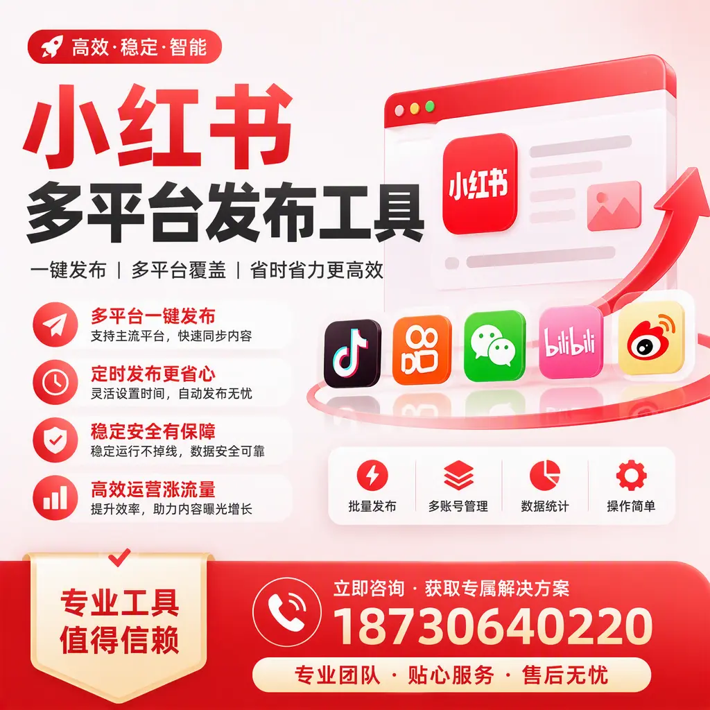 在 喀什 小红书多平台发布工具的市场前景分析